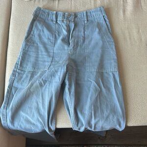 Blue brandy Melville cargos. Super cute just too small for me